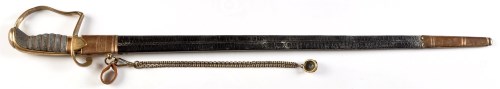 Lot 356 - A George III Royal Navy midshipman's sword, by...