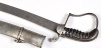 Lot 378 - A British 1796 pattern Cavalry officer's sword,...