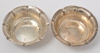 Lot 457 - A pair of Edwardian silver dishes, by Atkin...