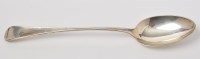 Lot 460 - A Victorian silver gravy spoon, by John Round,...