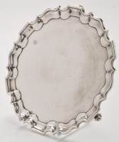 Lot 466 - A Victorian silver letter tray, by Thomas...