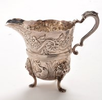 Lot 479 - A Victorian silver milk jug, by James Wakely &...