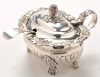 Lot 492 - A George III silver mustard pot, by John &...