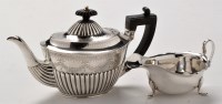 Lot 497 - A Victorian silver bachelor's teapot, by...