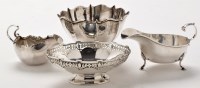 Lot 510 - A Victorian silver cream jug, by James Dixon &...