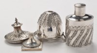 Lot 512 - A Victorian silver tea caddy, by H. Mathews,...