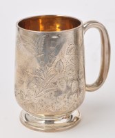 Lot 524 - An Edward VII christening cup, by Harrison...