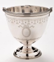 Lot 528 - A Victorian silver sugar basket, by Edward &...