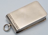 Lot 540 - A Victorian silver vesta case, by Henry...