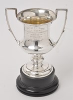 Lot 595 - The Worsley Show 1921 Cup, for best Hackney...