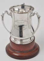 Lot 597 - The Town Malling Horse Show Challenge Cup,...