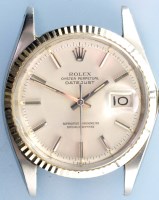 Lot 617 - Rolex Oyster Perpetual Datejust: a gentleman's...