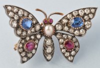 Lot 657 - A fine Edwardian ruby, sapphire, diamond and...