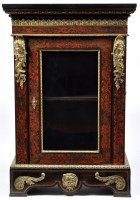 Lot 974 - A 19th Century French ebonised boulle work and...