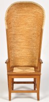 Lot 991 - A modern oak Orkney chair, by D. Irvine,...