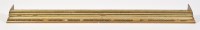 Lot 1037 - A 19th Century gilt pine pelmet, flared,...