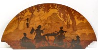 Lot 1060 - Manner of Rowley Gallery: a marquetry...