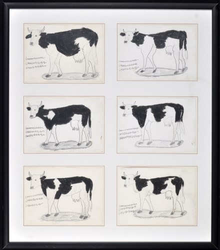 Lot 61 - Franz Kamlander ''Kuthe'' (Cows) 1981 Signed...