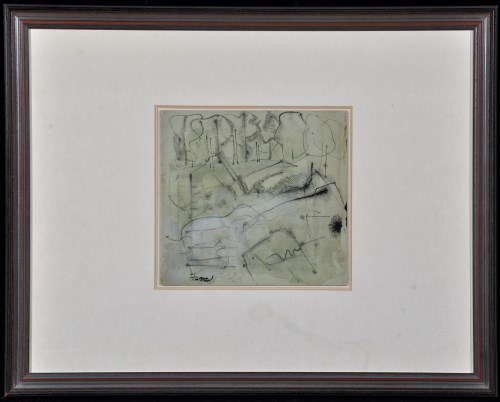 Lot 152 - Theodoros Stamos Untitled Gouache and ink on...