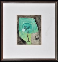 Lot 157 - Theodoros Stamos Untitled 1949 Signed and...