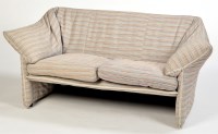 Lot 60 - B & B, Italy: a two-seater sofa, upholstered...