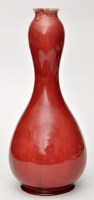 Lot 133 - Moorcroft: a double gourd Flamminian ware vase,...