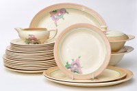 Lot 134 - Clarice Cliff for Wilkinson: a part dinner...