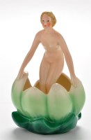 Lot 140 - Artist Unknown: a glaze ceramic model of a...
