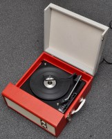 Lot 169 - A BSR Fidelity portable electric turntable,...