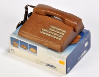 Lot 170 - A Gfeller Trub telephone, c.1970's, in solid...