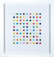 Lot 222 - Damien Hirst ''OPIUM'' signed digital print on...