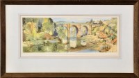 Lot 229 - After Jack Merriott, RI ''THE RIVER NIDD,...