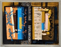 Lot 234 - John Piper ''FOLIATE HEADS'' ABSTRACT DESIGN...