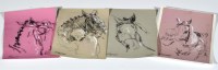 Lot 334 - Jay Boyd Kirkman ''HEADSTRONG HORSE AND QUIET...