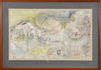 Lot 361 - 20th Century British School ABSTRACT LANDSCAPE...