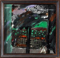 Lot 381 - Dennis Thorne Buchan ''GARDEN WINDOW'' signed,...