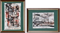 Lot 185 - Antoni Sulek (1951-1988) Abstract composition...