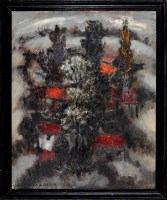 Lot 224 - Cynthia Fraser (1900-1979) ''House and Trees''...