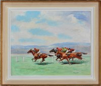 Lot 270 - Eugene Pechaubes (French 1890-1967) ''Horse...