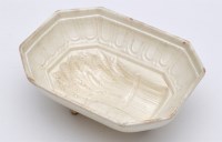 Lot 376 - Dixon, Austin & Co. creamware jelly mould of...
