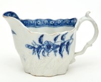 Lot 422 - Worcester blue and white 'Low Chelsea Ewer'...