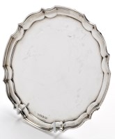 Lot 608 - An Elizabeth II salver, by E.H. Parkin & Co.,...