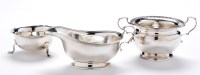 Lot 615 - A George V sugar bowl, by Adie Brothers,...