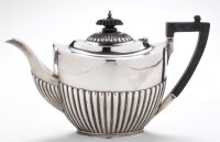 Lot 629 - An Edwardian teapot, by J. Deakin & Sons,...