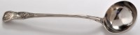 Lot 649 - A Victorian soup ladle, by George Adams (of...