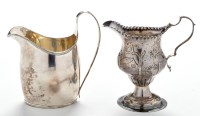 Lot 651 - A George III silver jug, by Thomas Shepherd,...