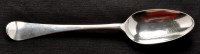 Lot 667 - A George II tablespoon, by Edward Bennett (I),...