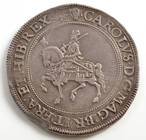 Lot 717 - Charles I Crown, Tower Mint Group II Type 2a...