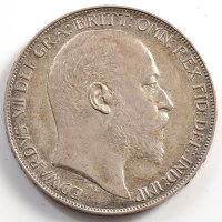 Lot 740 - Edward VII Crown 1902, matt proof. Good EF.