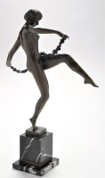 Lot 967 - After Pierre Le Saguays: a bronze nude female...